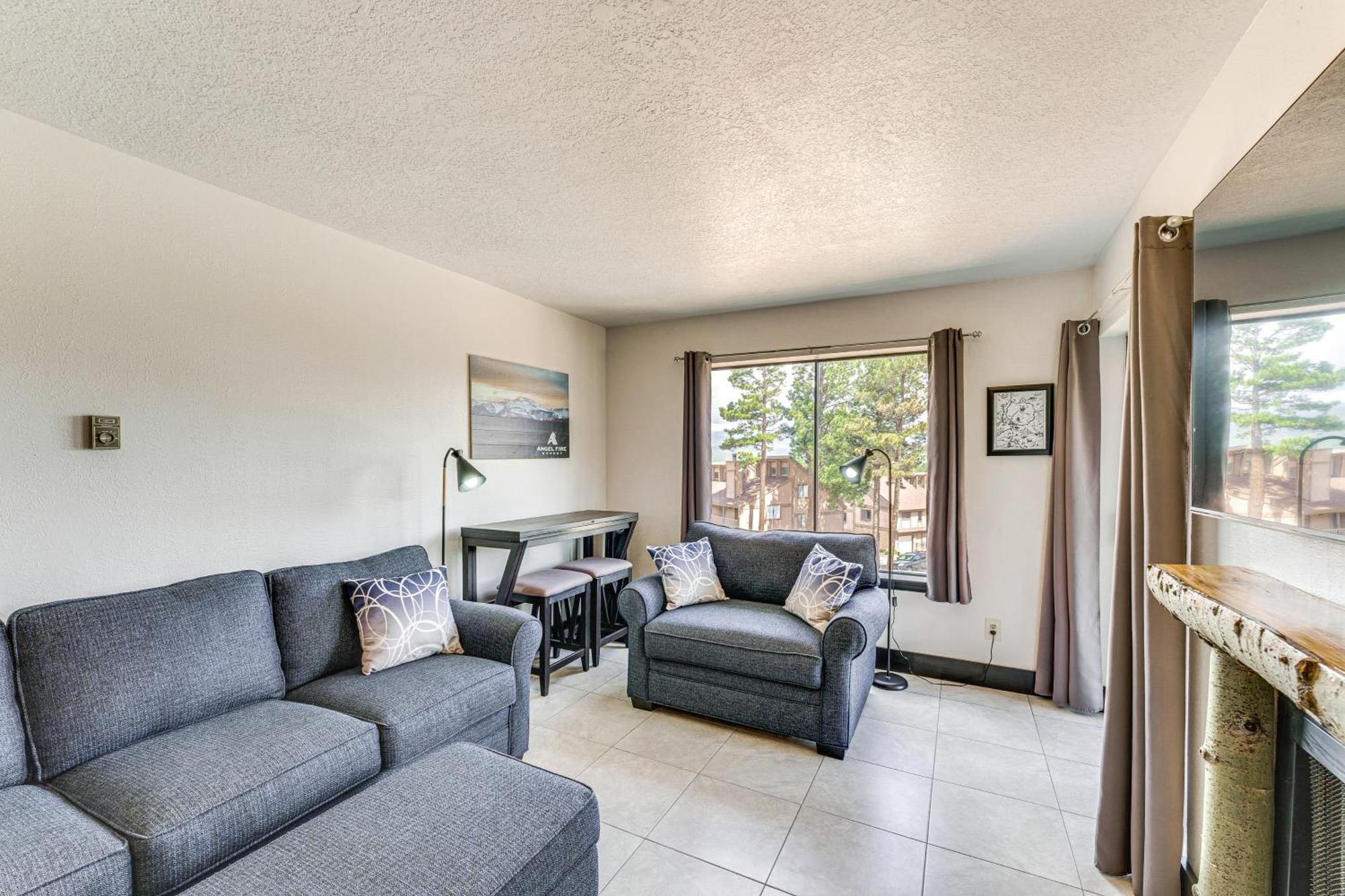 Angel Fire Mountain Condo Steps To Ski Resort! ภายนอก รูปภาพ