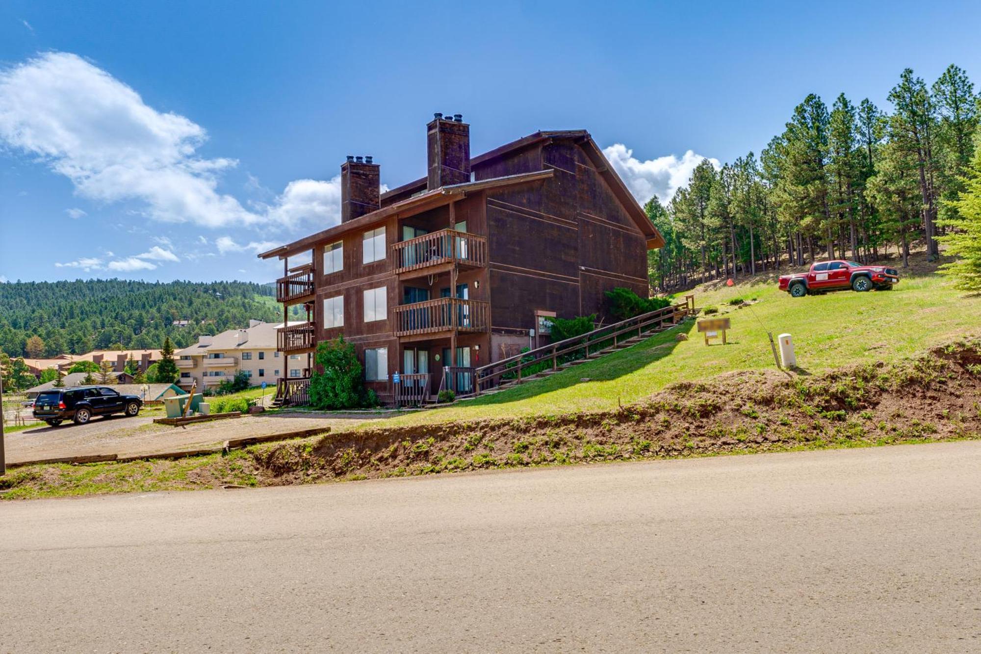 Angel Fire Mountain Condo Steps To Ski Resort! ภายนอก รูปภาพ