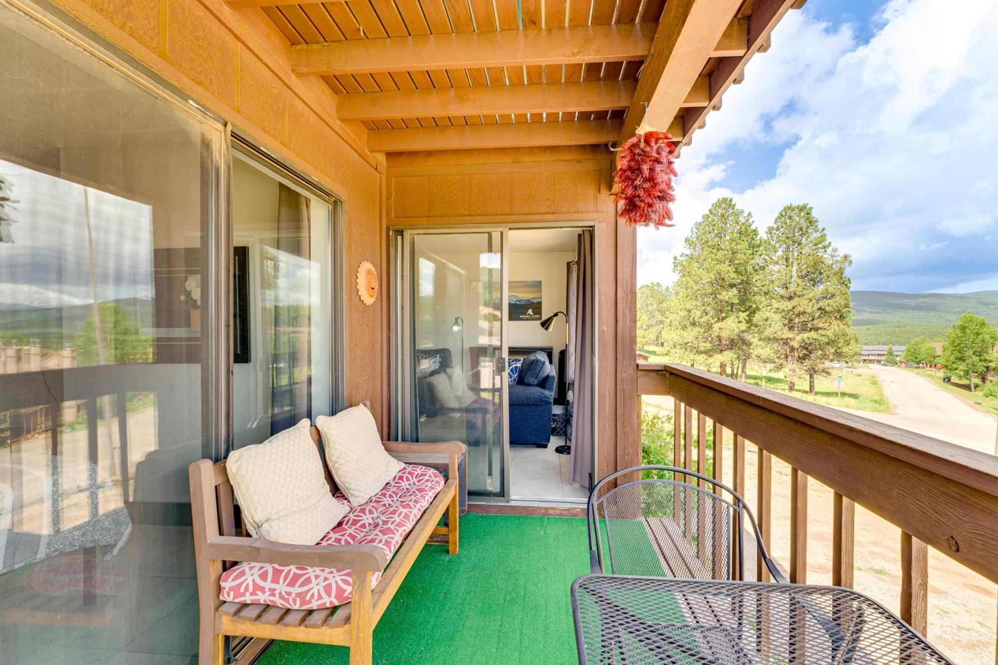 Angel Fire Mountain Condo Steps To Ski Resort! ภายนอก รูปภาพ