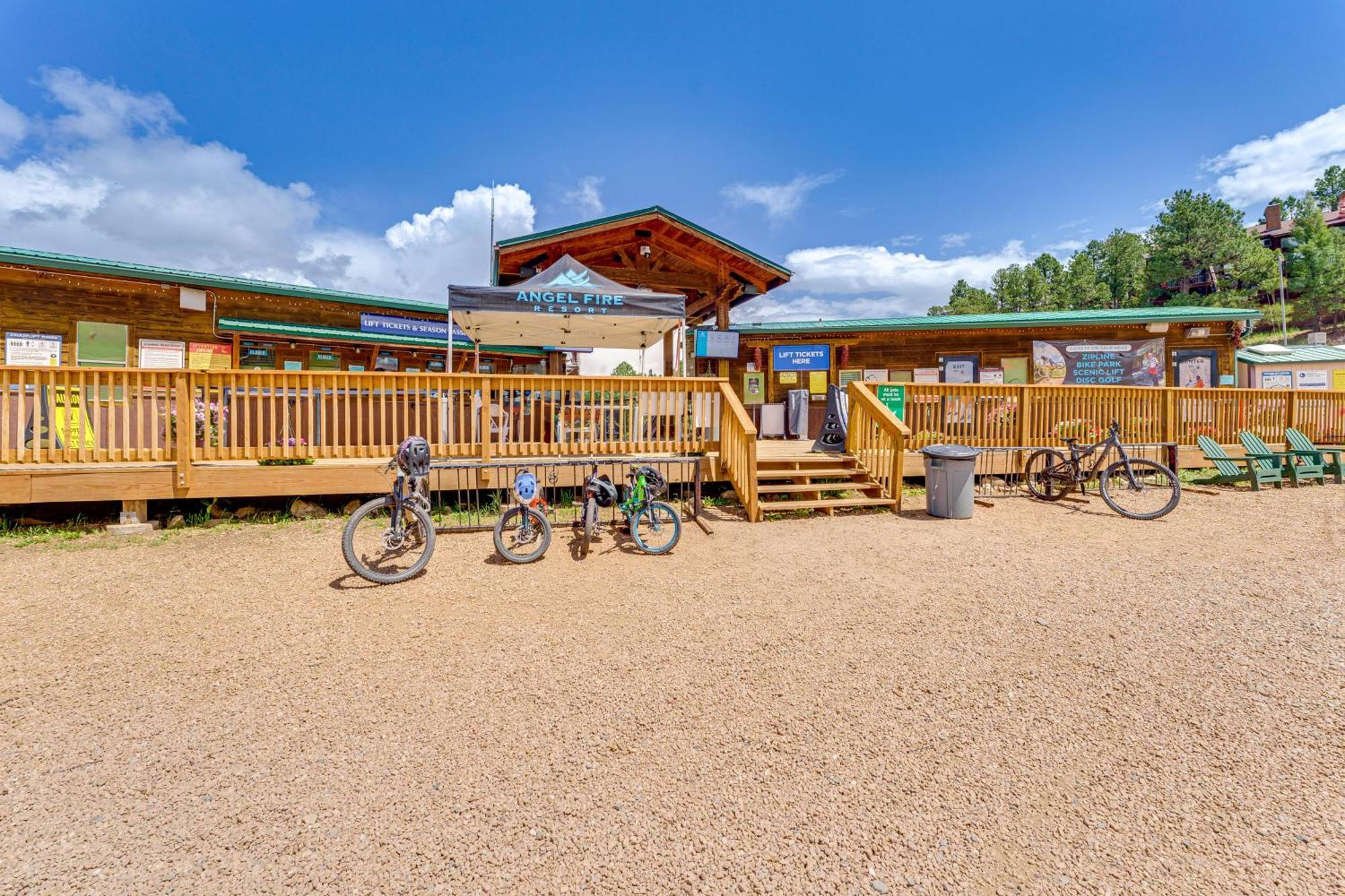Angel Fire Mountain Condo Steps To Ski Resort! ภายนอก รูปภาพ